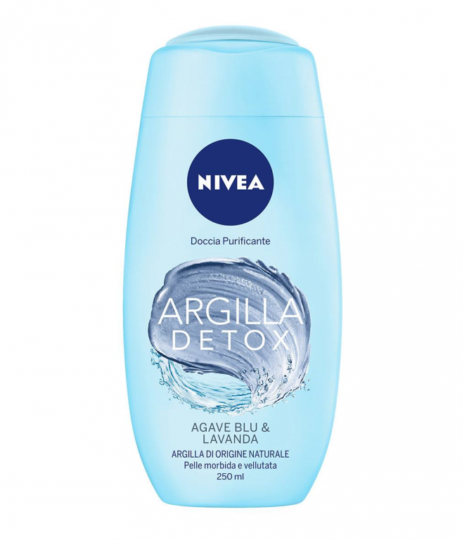 shower gel nivea detox agave ml.250